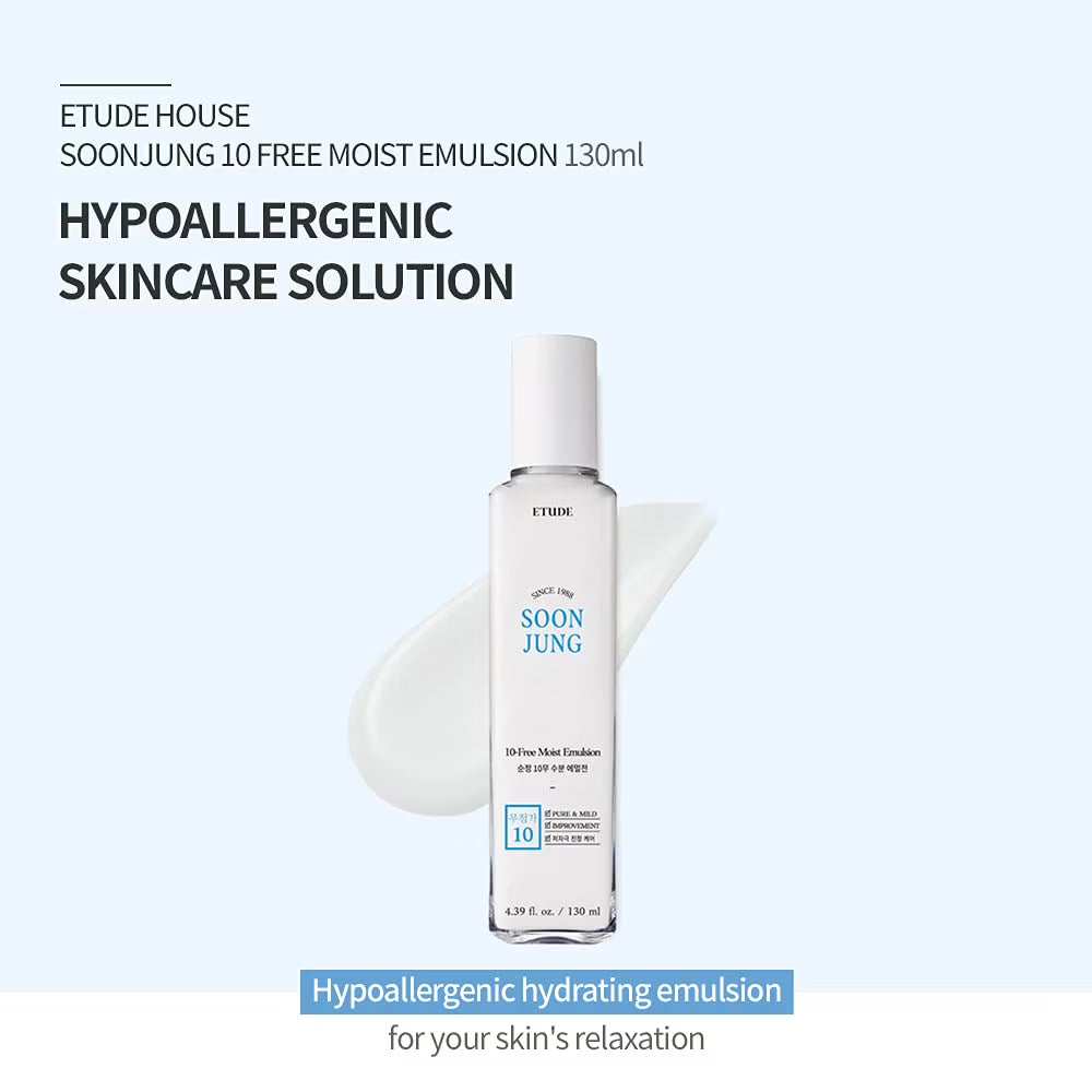 Etude House Soonjung 10 Free Moist Emulsion 130ml