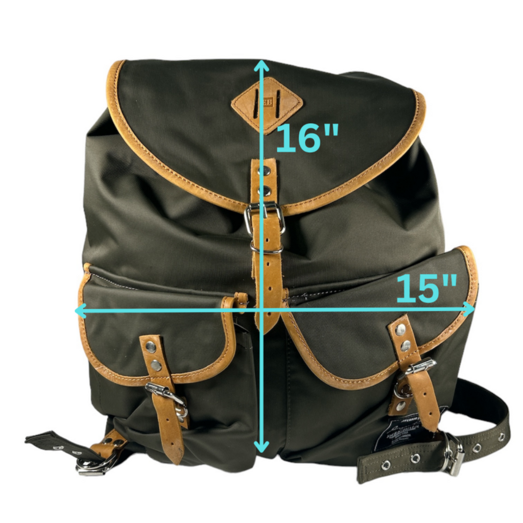 Europe Bound Retro Backpack 31L Capacity
