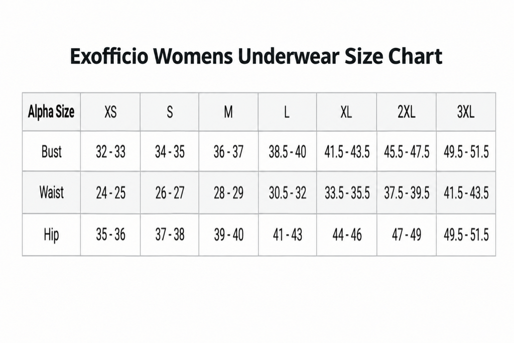 Exofficio Give-N-Go Cross Over Bras Sizes XS-M