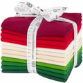 Fat Quarter Kona Cotton Christmas Holiday Palette, 12pcs