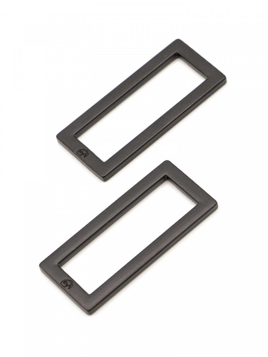 By Annie - Rectangle Ring Flat 1-1/2" Set of Two (2)