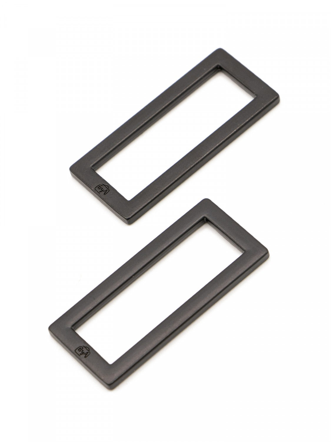 By Annie - Rectangle Ring Flat 1-1/2" Set of Two (2)