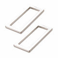 By Annie - Rectangle Ring Flat 1-1/2" Set of Two (2)