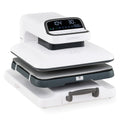 Heat Press Machine with Auto Release for T Shirts-White