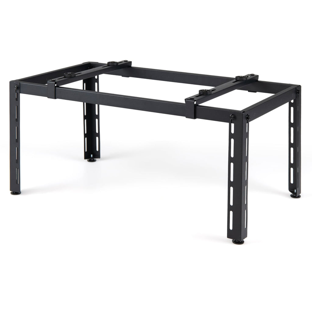 Mini Split Ground Stand Adjustable for 9000-36000 BTU Ductless Air Conditioners Heat Pump-Black