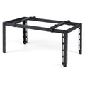 Mini Split Ground Stand Adjustable for 9000-36000 BTU Ductless Air Conditioners Heat Pump-Black