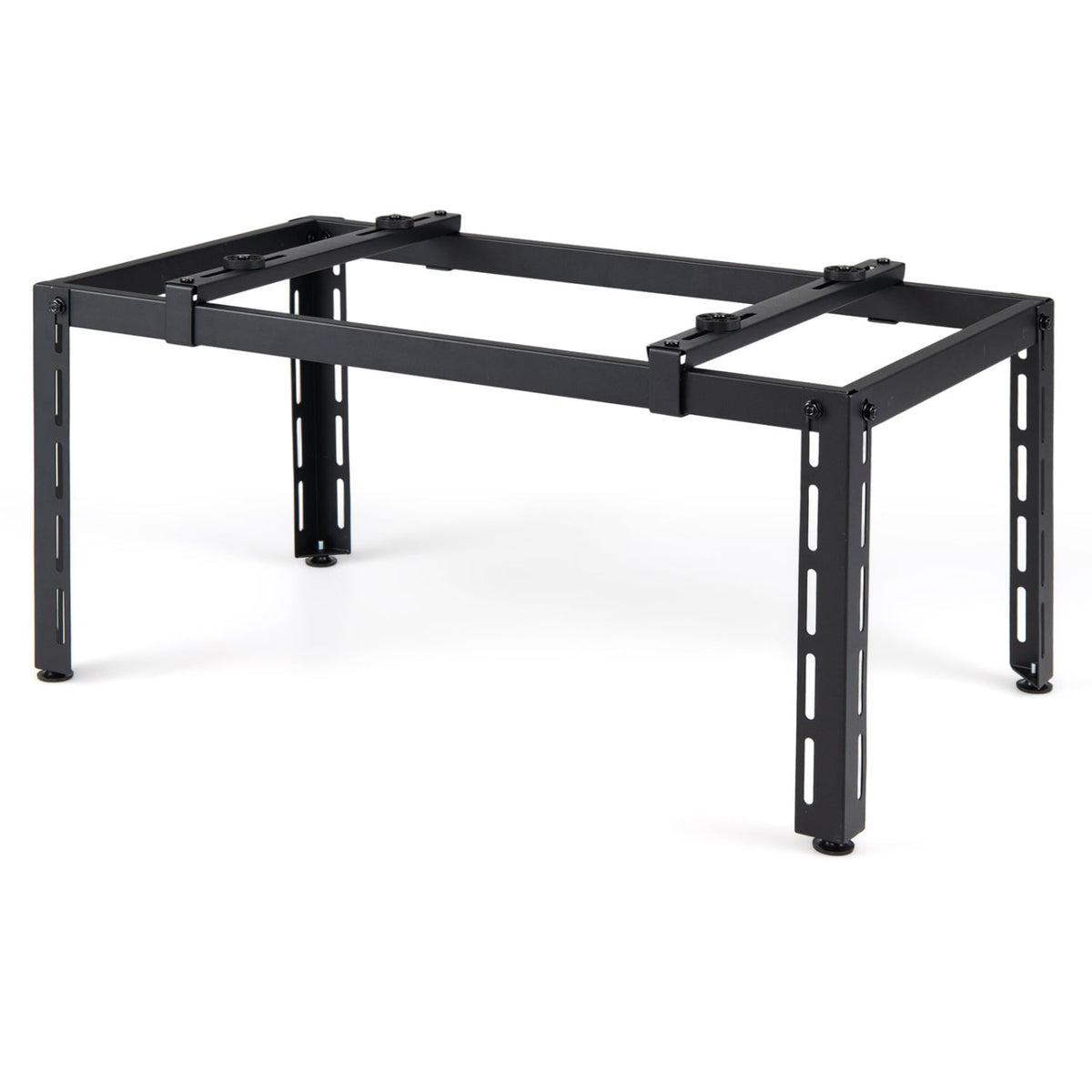 Mini Split Ground Stand Adjustable for 9000-36000 BTU Ductless Air Conditioners Heat Pump-Black