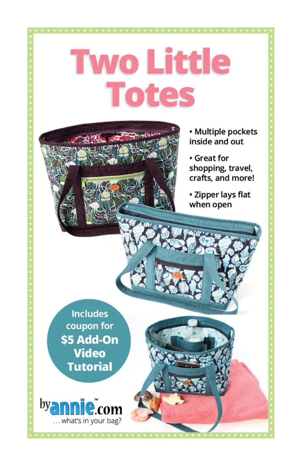 Two Little Totes - By Annie