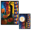 Carving Pumpkins - Harvest Moon Quilt Kit