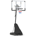 Portable Outdoor Basketball Hoop 8-10 FT Height Adjustable Basketball Goal System