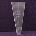 Leah Day - Slice Machine Quilting Ruler Template