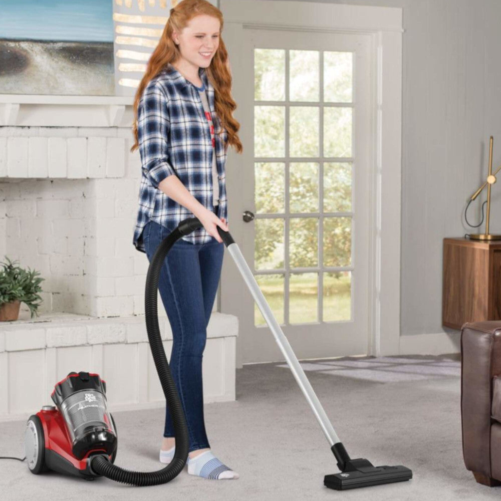 DIRT DEVIL SD40121CDI FeatherLite Cyclonic Lightweight Bagless Canister Vacuum Cleaner Factory serviced with Home Essentials warranty