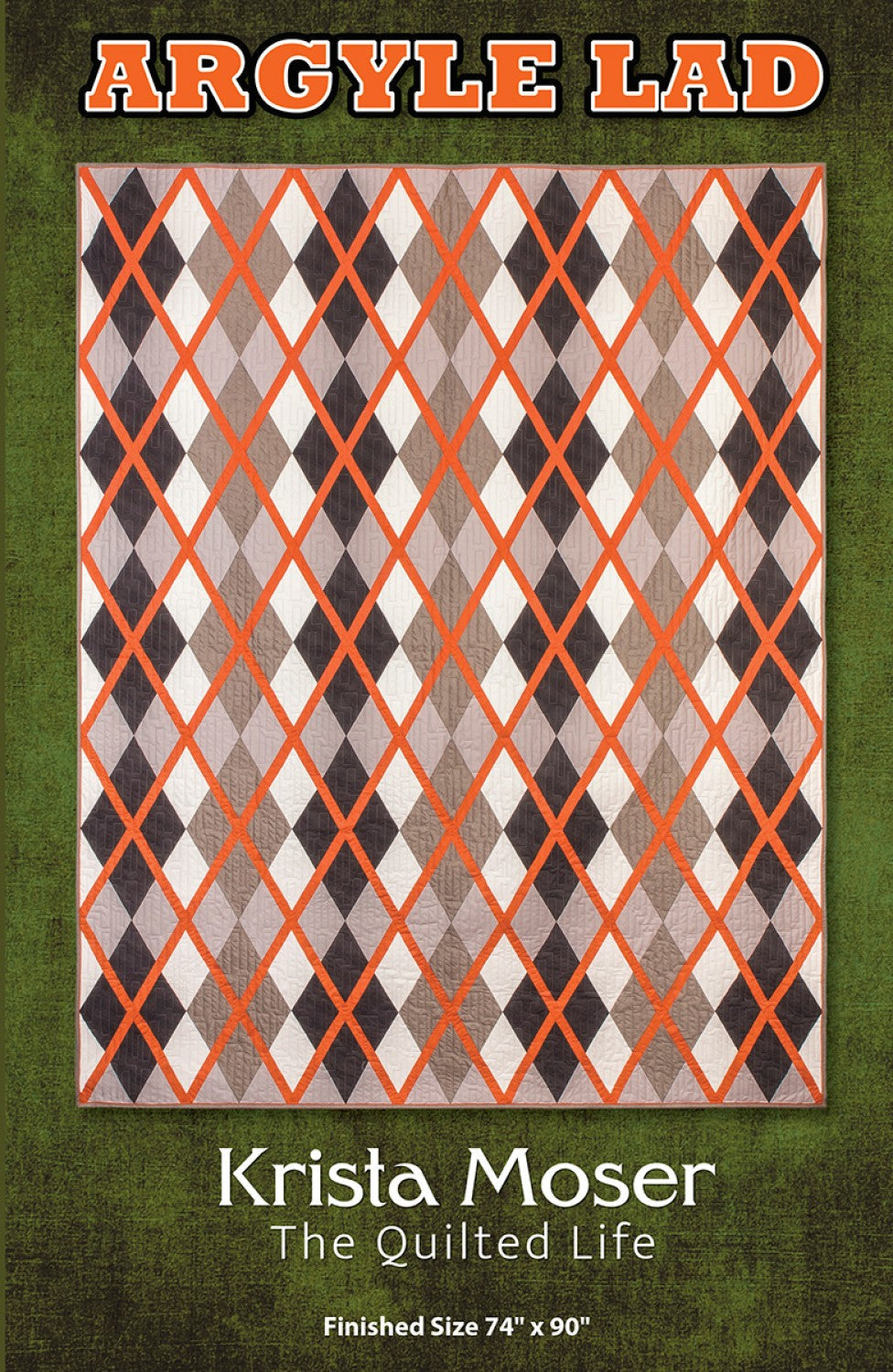 Argyle Lad Quilt Pattern by Krista Moser