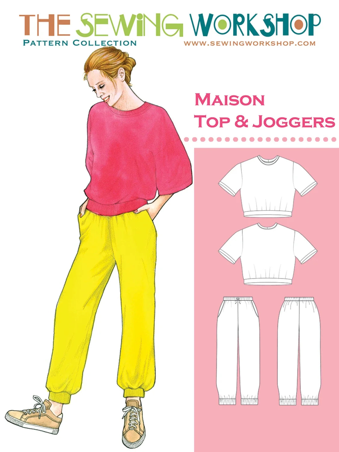 The Sewing Workshop - Maison Top & Joggers Pattern