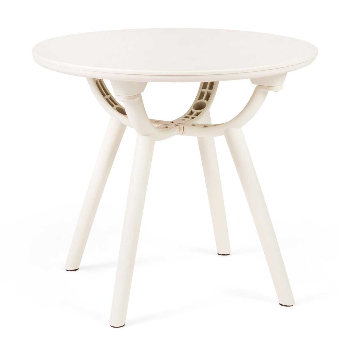 Weather-Resistant Circular Small End Table for Poolside and Balcony-1 Piece