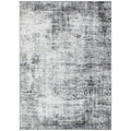Area Rug for Living Room 5x7, Modern Abstract Machine Washable Rug, Non-Slip Carpet for Bedroom, Dining Room, Grey