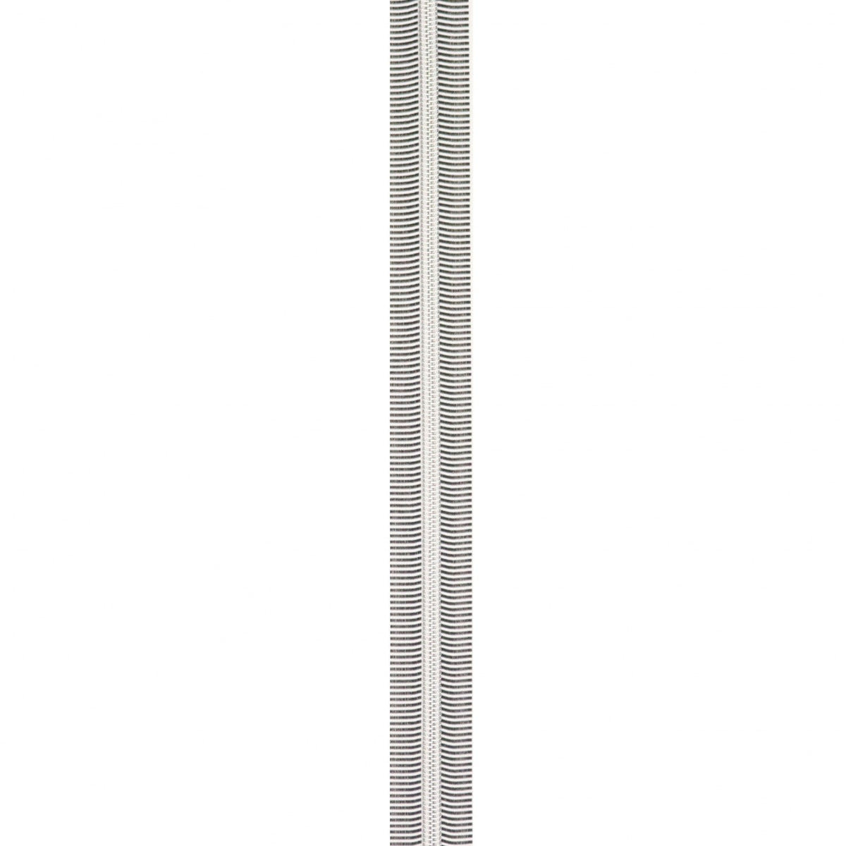 Sallie Tomato - Black/White 5 Nylon Nickel Coil Zippers