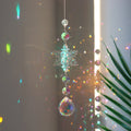 Christmas Snowflake Dreamcatcher - Crystal Acrylic Hanging Ornament