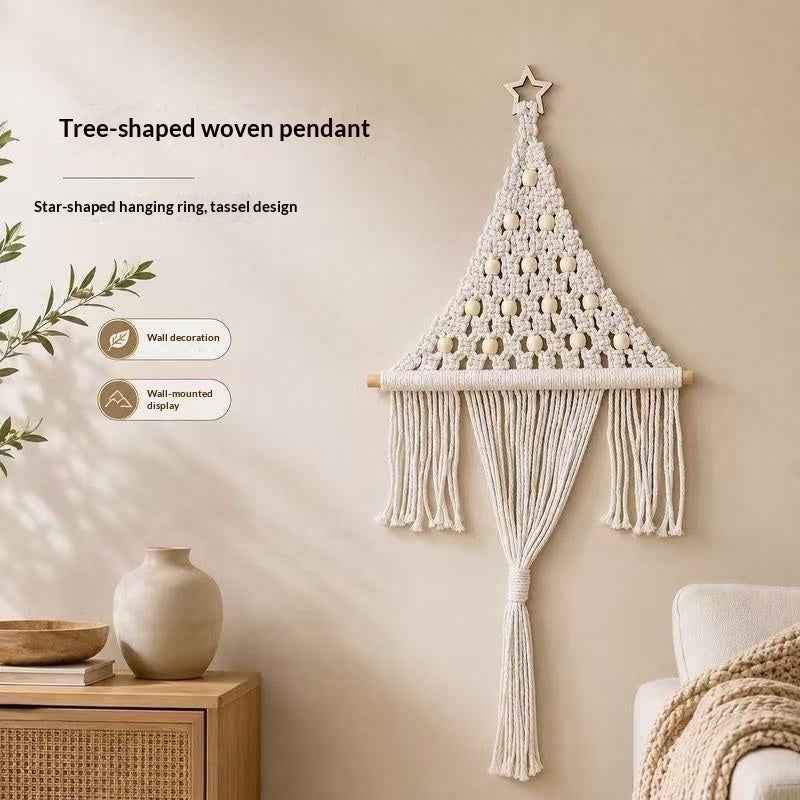 Christmas Hand-knitted Christmas Tree Ornament
