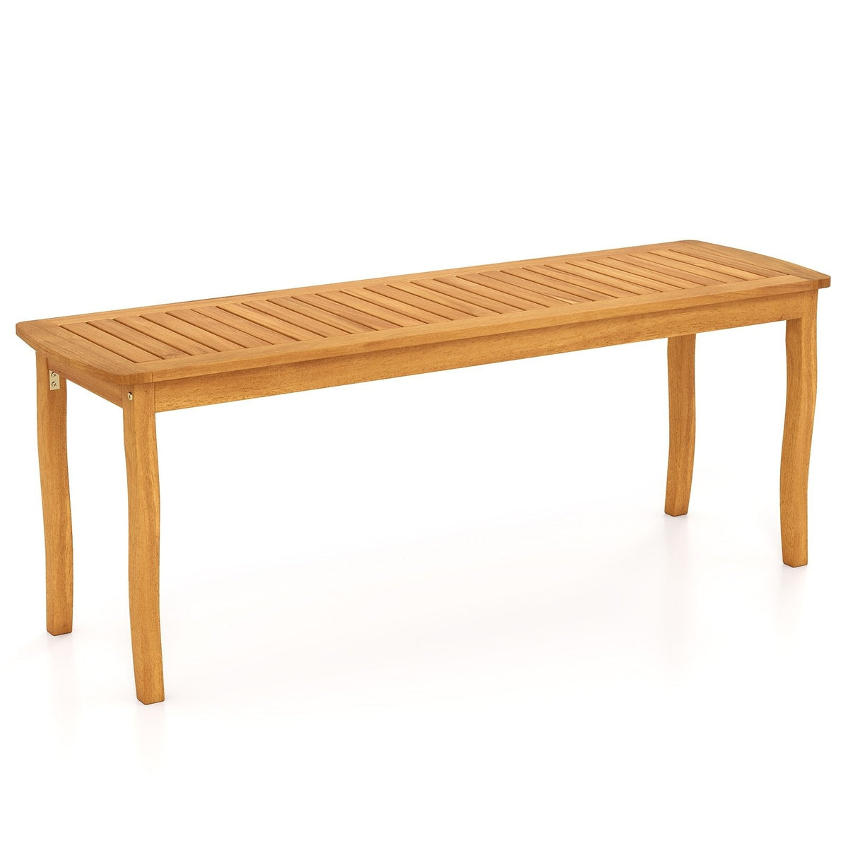 Acacia Wood Outdoor 48 inches Long Patio Dining Bench-1 Pieces
