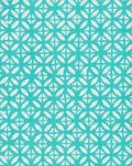 Anthology Batiks - Teal Circle Diamond