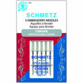 SCHMETZ #4020 Chrome Embroidery - 90/14 - 5 count