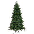 6 FT Artificial Christmas Tree, Unlit Hinged Spruce with 721 PE and PVC Tips and Metal Base
