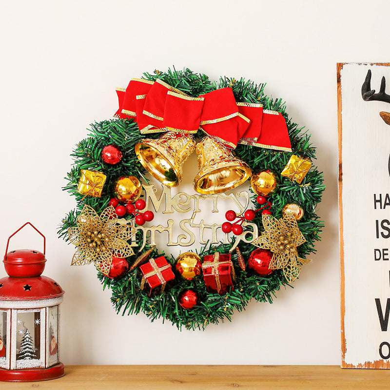 Artificial Christmas Door Wreath Garland Decoration