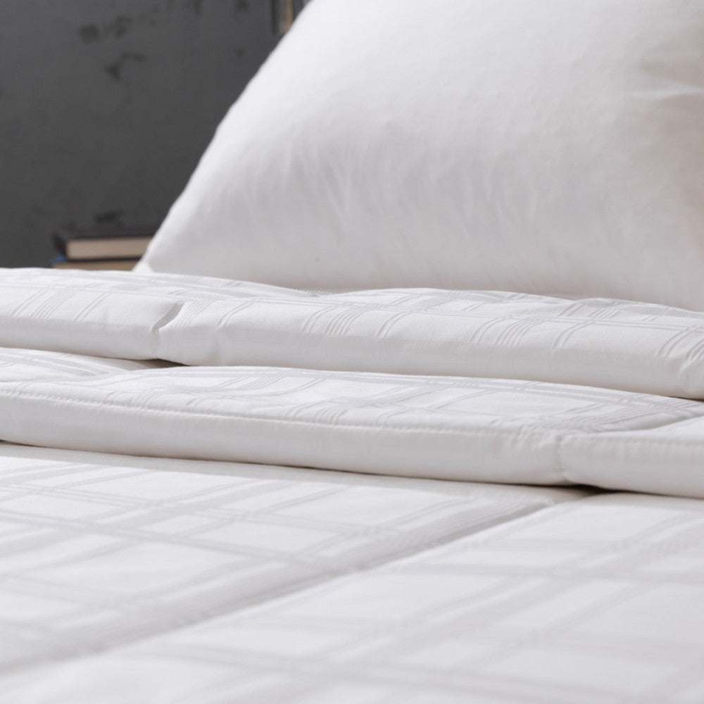 QEHOME Contessa Mulberry Silk Duvet Queen