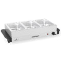 Electric Buffet Server Food Warmer with 3 Removable Trays