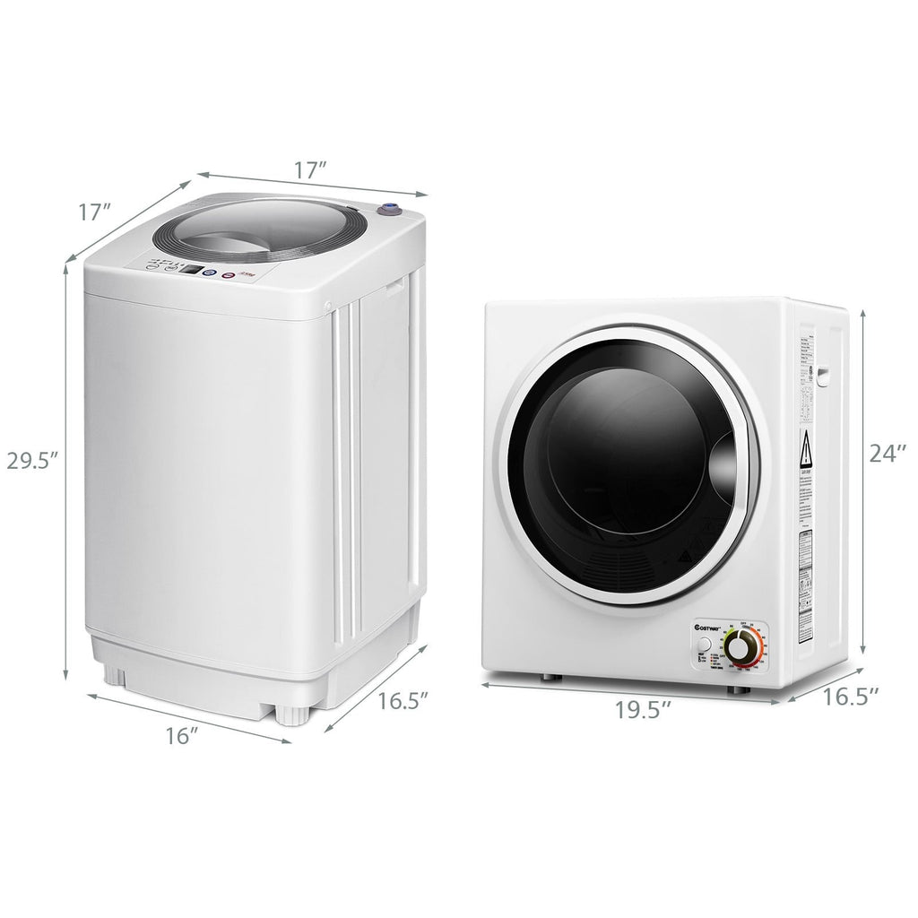 Electric Laundry Dryer and Full-Automatic Washing Machine Combo