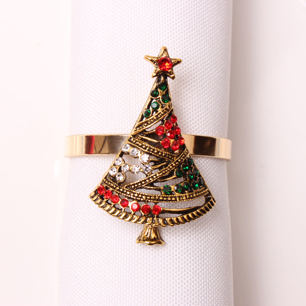Christmas Napkin Rings Holiday Table Decoration