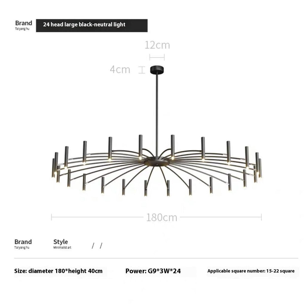 Nordic Style Lamps Simple Modern Net Red Chandelier Minimalist Creative