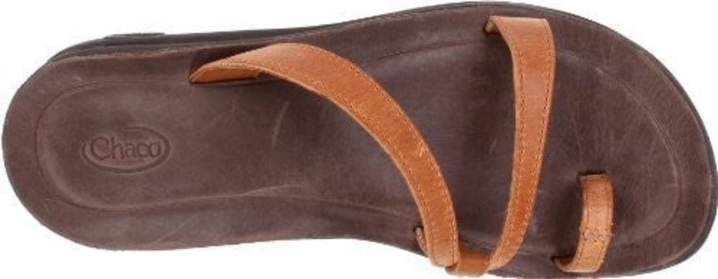 Chaco Women's Indigen Ecotread Leather Flip Flops US Size 6