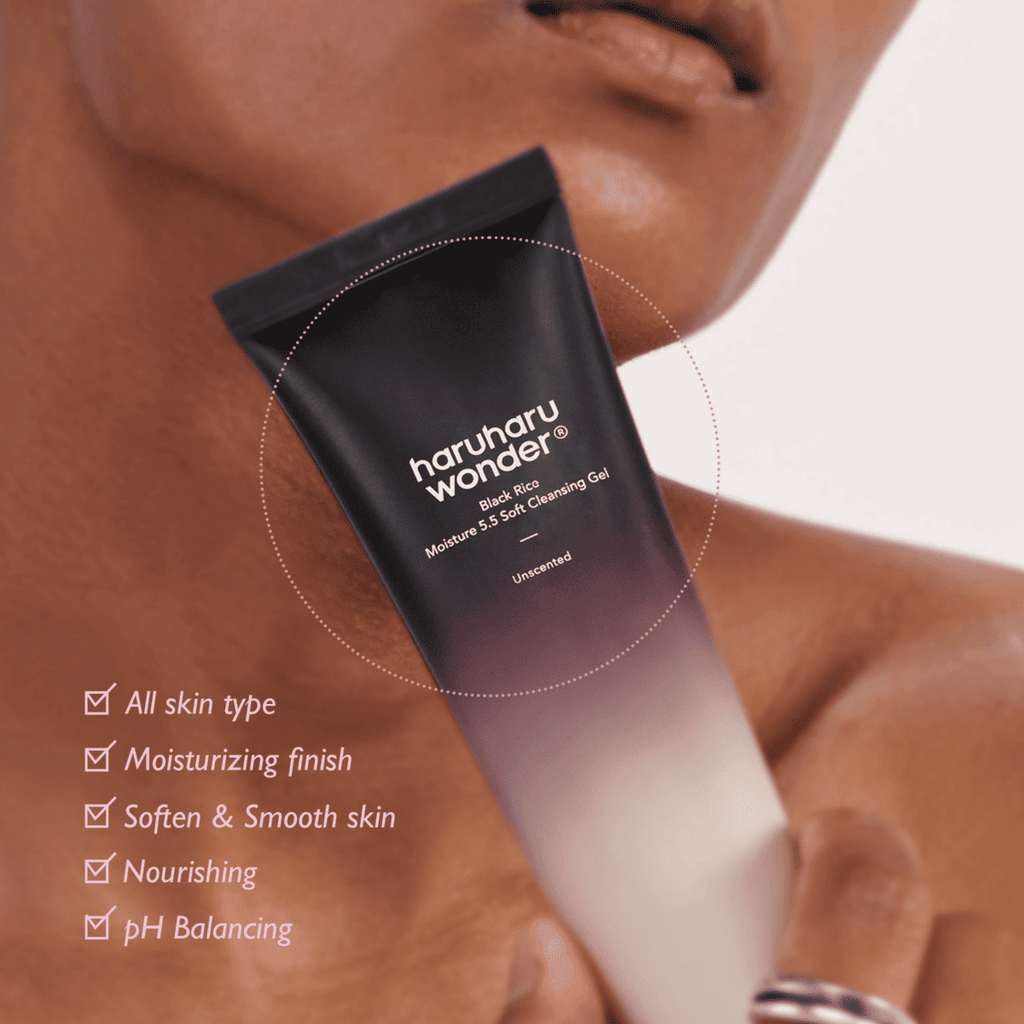 Haruharu wonder Black Rice Moisture 5.5 Soft Cleansing Gel 100ml