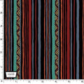 Michael Miller - Living in the Wild - Nature Stripe Ebony