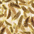 Gilded Feathers - Neutral - by Kanvas Studio for Benartex