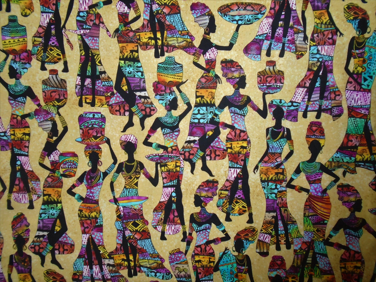 African Women - Kenta C7420 - Timeless treasures