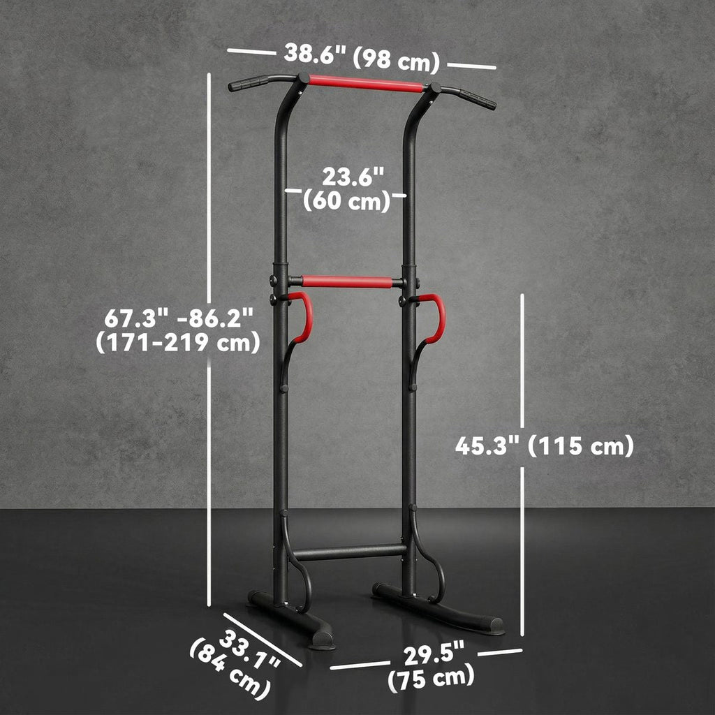 Power Tower, Pull Up Bar, Dip Station for Home Office Gym Multi-Function Workout Equipment
