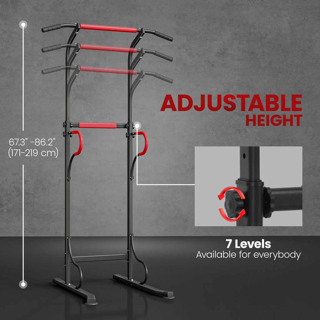 Power Tower, Pull Up Bar, Dip Station for Home Office Gym Multi-Function Workout Equipment