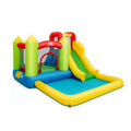 Castle Inflatable Bouncer with Water Slide, Jumping Area and Splash Pool, No Blower