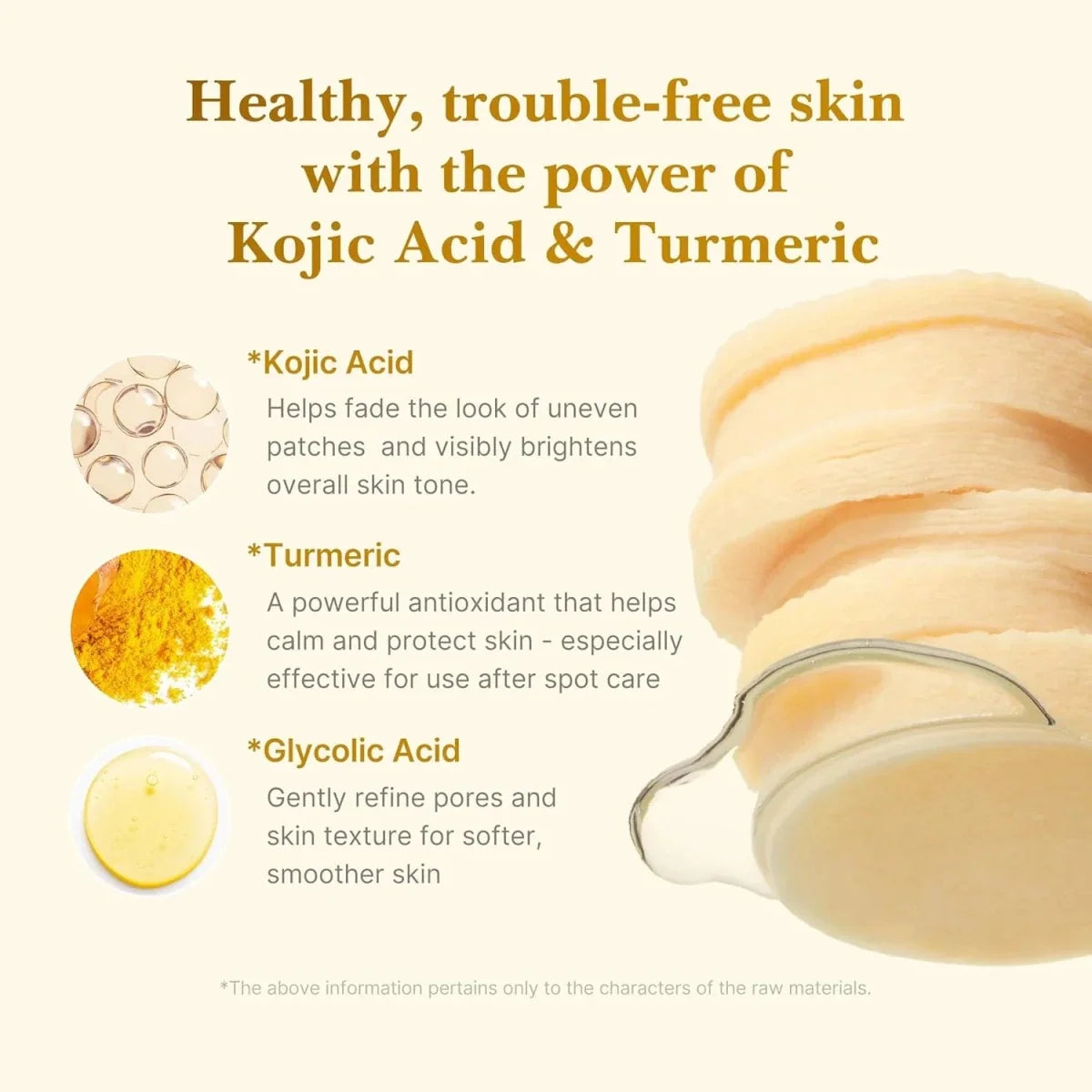 Medicube Kojic Acid Turmeric Toner Pad 160ml / 70pads