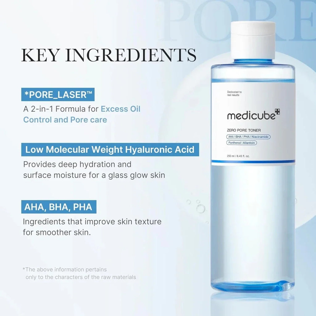 Medicube Zero Pore Toner 250ml