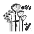 Men’s Profile Complete Golf Club Package Set Includes 10 Pieces-Black