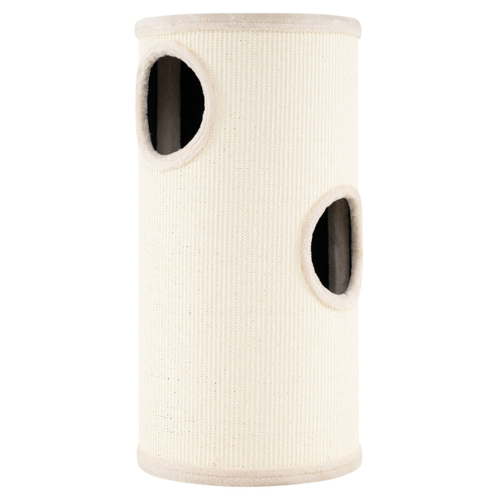 Multi-level Cat House with Sisal Scratching Pad-Beige