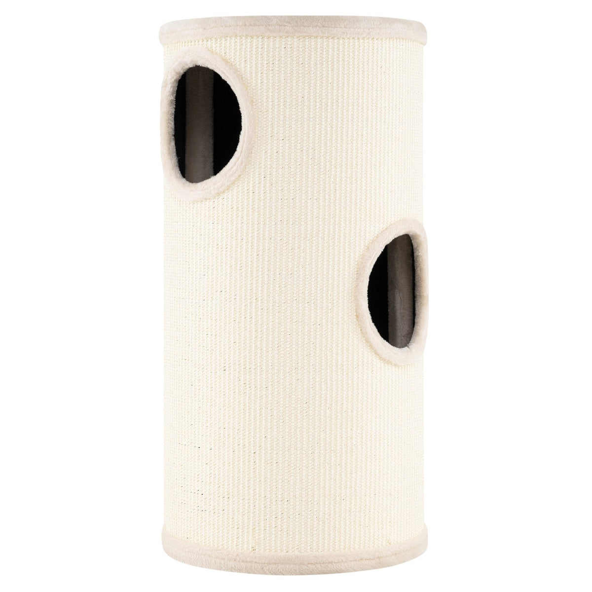Multi-level Cat House with Sisal Scratching Pad-Beige