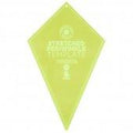 Missouri Star Stretched Periwinkle Template for 10" Squares