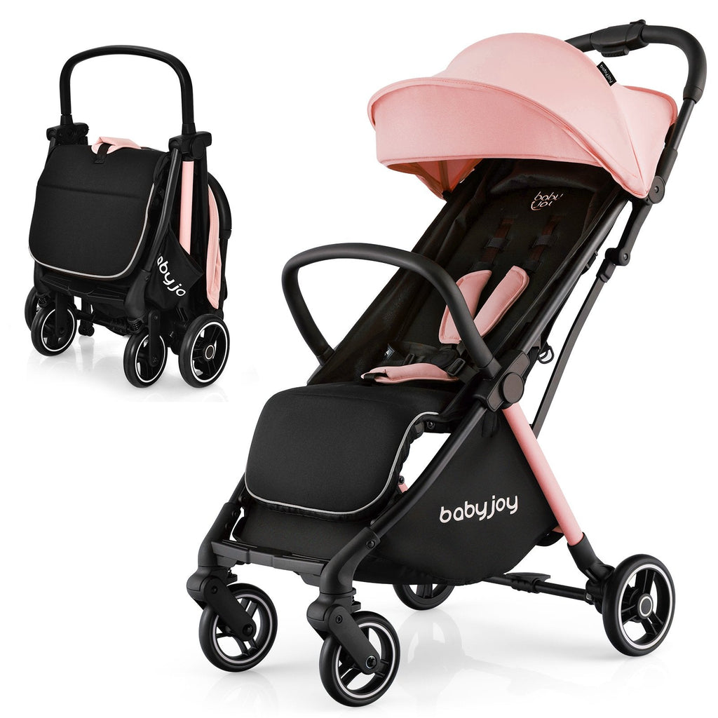 One-Hand Folding Portable Lightweight Stroller with Aluminum Frame