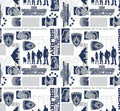 Marvel Guardians of the Galaxy - Silhouttes - Blue
