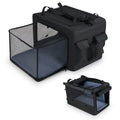 Portable Foldable Pet Carrying Bag with 2 Openings and Comfy Cushion-M